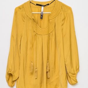 Kensie Tassel Blouse